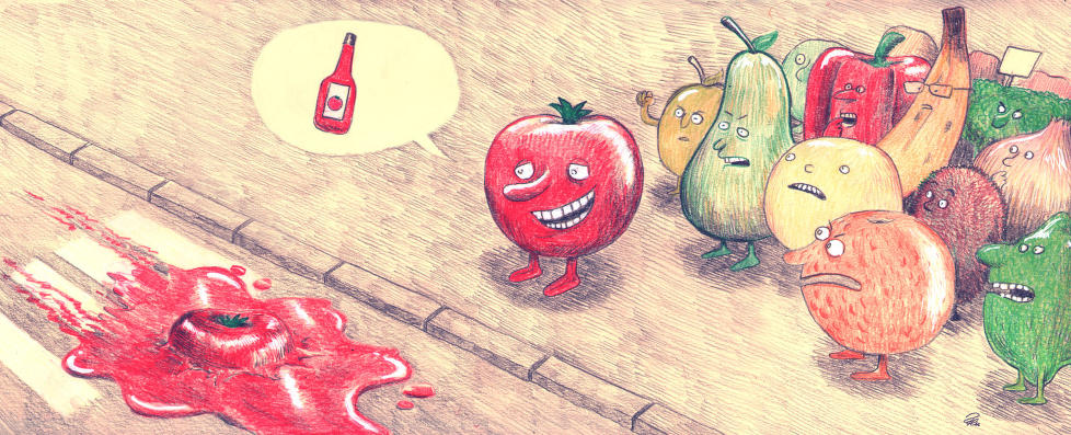 Tegning: Flu Hartberg