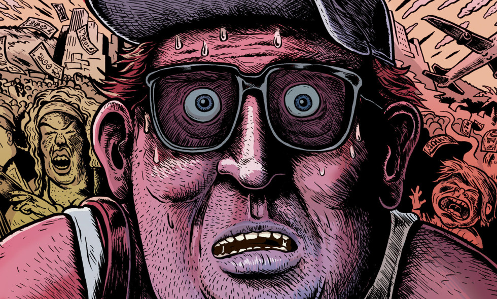 Tegning: Flu Harberg.